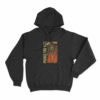 Conjoined Skeleton Unisex Hoodie Black