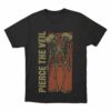 Conjoined Skeleton Unisex T Shirt Black