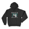 Selfish Machines Holding Hands Unisex Hoodie Black